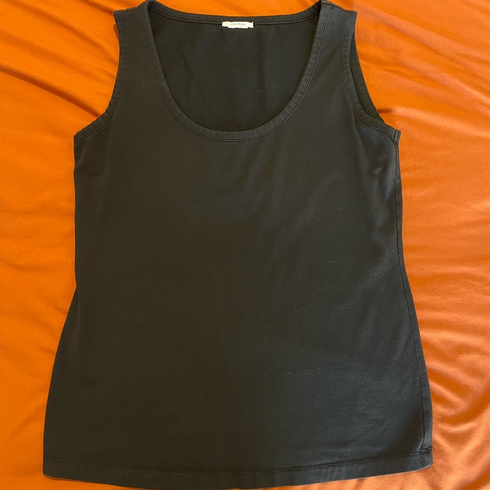 Black Tanktop: Evelyn - Size S